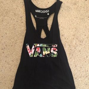 Black Vans Tank Top